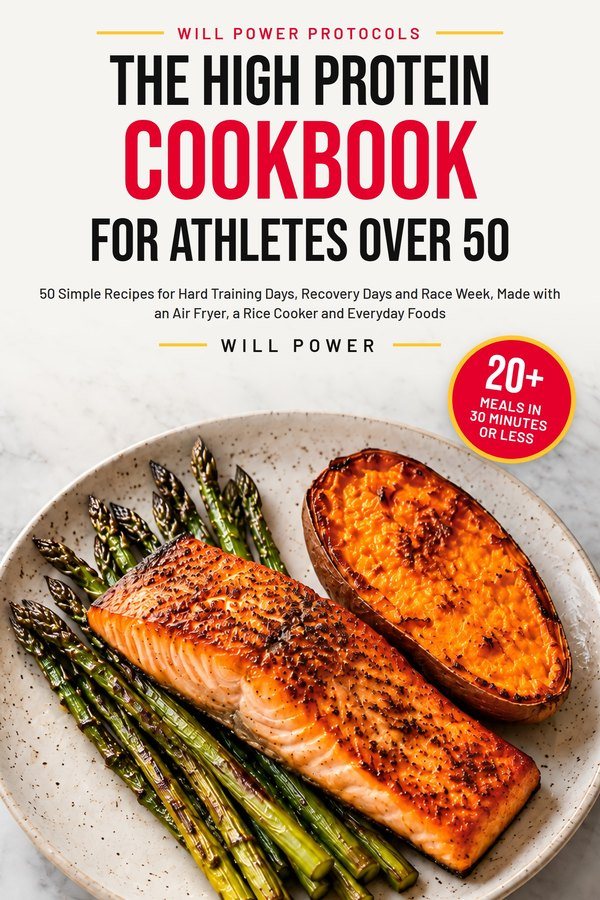 The High Protein Cookbook for Athletes Over 50 cover